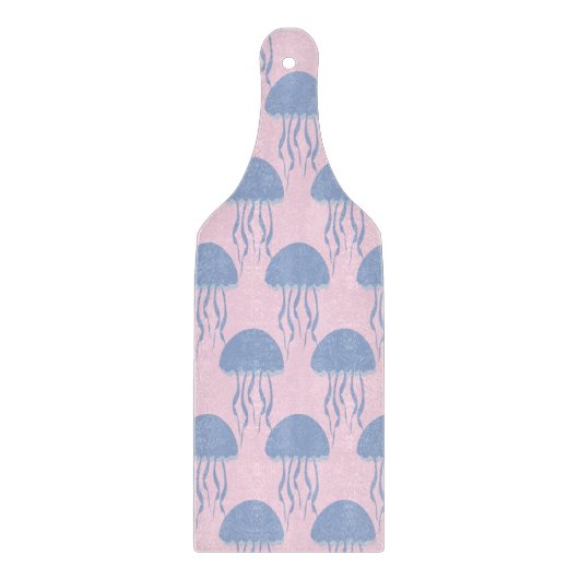 Pink Jelly Fish  Schneidebrett (Vorderseite)