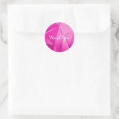 Pink Jewel Tones Danke Stickers (Tasche)