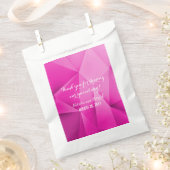 Pink Jewel Tones Gastgeschenk Hochzeit Bags Geschenktütchen (Ausgeschnitten)