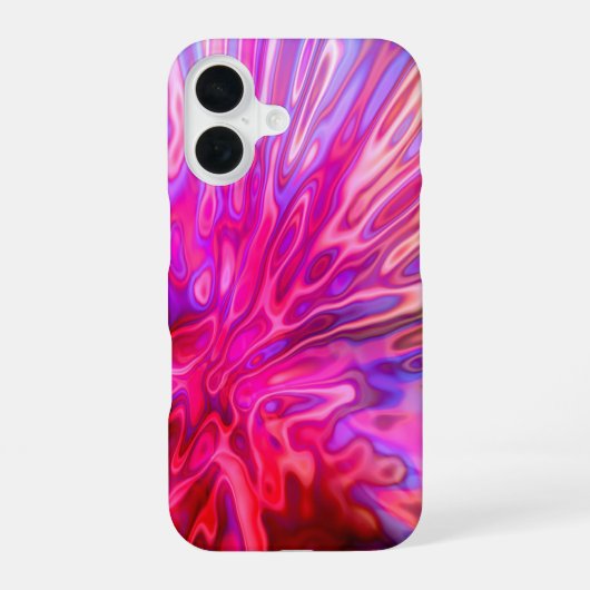 Pink Jewel Tones iPhone 16 Hülle (Rückseite)