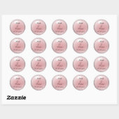 Pink Jewele Pearl Wedding Stickers (Blatt)