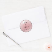Pink Jewele Pearl Wedding Stickers (Umschlag)