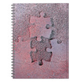 Pink Jigsaw Puzzle for Autismus Awareness Month Notizblock (Vorderseite)