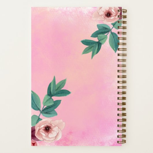 Pink Journal erlöst. Wiederhergestellt. erneuert Notizblock (Rückseite)