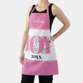 Pink Joy mit Beeren Weihnachts-Foto Schürze (InSitu)
