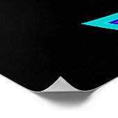 Pink Joy Poster (Ecke)