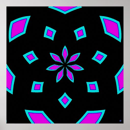 Pink Joy Poster (Vorne)