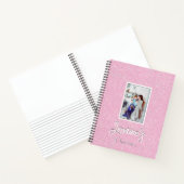 Pink Joyoux Weihnachten Spiral Notebook Notizblock (Innenseite)