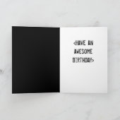 Pink-jugendlich Geburtstag Karte (Innenseite)