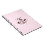 Pink Juicy Inspiriert SpiralNotebook Notizblock (Rechte Seite)