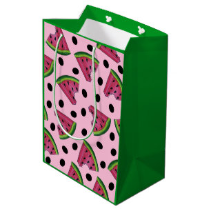 Pink Juicy Watermelon Wedge Seeds Mittlere Geschenktüte