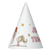 Pink Jump & Tumble Gymnastik Geburtstagsparty Partyhütchen (Links)