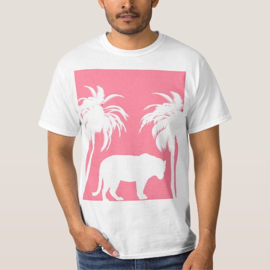 Pink Jungle T-Shirt (Vorderseite)