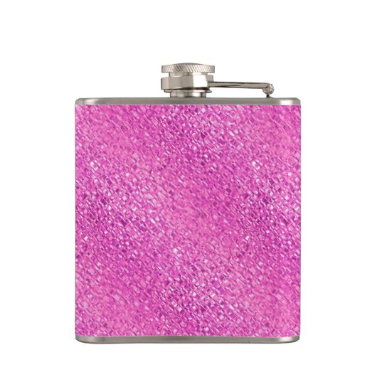 Pink-Juwel Flachmann (Rückseite)