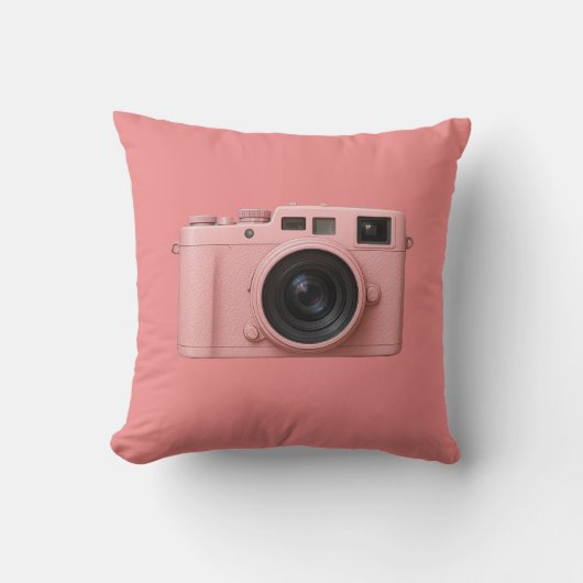 Pink Kamera Kissen! Kissen (Vorderseite)
