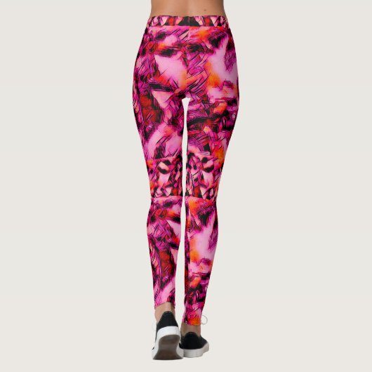 Pink Kandi ~ Philtres Leggings (Rückseite)