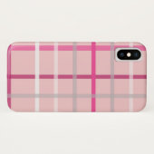 Pink Kariert iPhone/iPad Gehäuse Case-Mate iPhone Hülle (Rückseite (Horizontal))