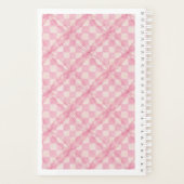 PINK KARO QUILT 5.5x8.5 Planer / Kalender (Rückseite)