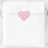 PINK KARO QUILT Heart Stickers (Tasche)