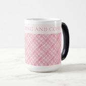PINK KARO QUILT Tallmorphie Tasse / Blush (VorderseiteRechts)