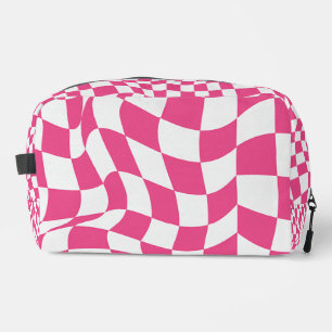PInk-Karo Waschbeutel