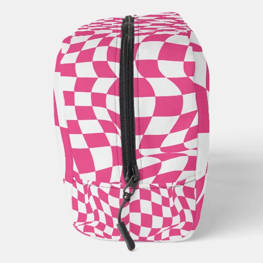 PInk-Karo Waschbeutel (Rechts)