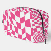 PInk-Karo Waschbeutel (Rechte Ecke)