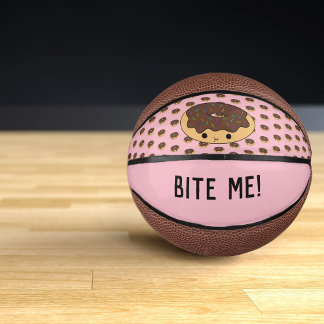 Pink Kawaii Niedlich Schokolade Donut Regenbogen S Mini Basketball