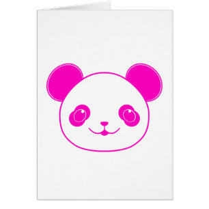 Pink Kawaii Panda Bear