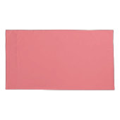 Pink King Size Kissen Case Pair Kissenbezug (Rückseite-Links)