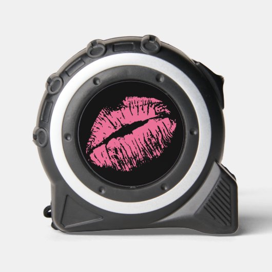 Pink Kiss Maßband (Vorderseite)