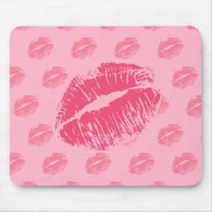 Pink Kiss Mousepad