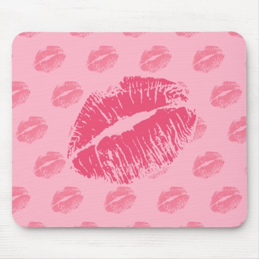 Pink Kiss Mousepad (Vorne)