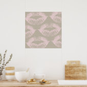 Pink Kiss Poster (Küche)