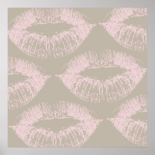 Pink Kiss Poster (Vorne)