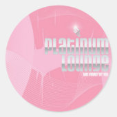 Pink Kiss Stickers (Vorderseite)