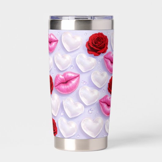 Pink kiss Thermobecher (Vorderseite)