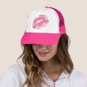Pink Kiss Truckerkappe (Beispiel)