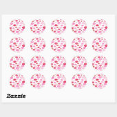 Pink Kisses Stickers (Blatt)