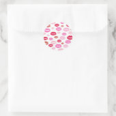 Pink Kisses Stickers (Tasche)