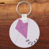 Pink Kite Schlüsselanhänger (Vorderseite)