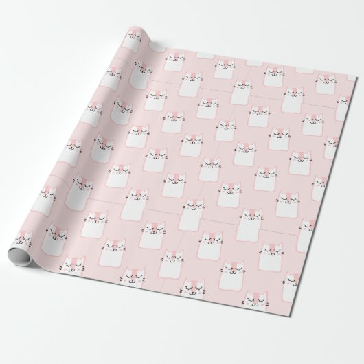 Pink-Kitt-Umhüllungspapier Geschenkpapier (Ungerollt)