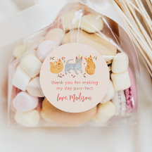 Pink Kitty Cat Birthday Party Gefallen