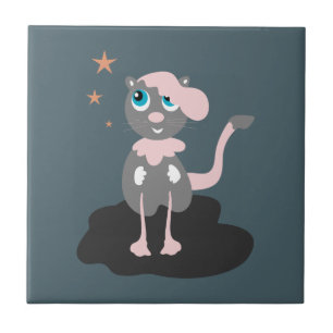 Pink Kitty Fliese