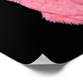 Pink Kitty hat psychedelische Gedanken Poster (Ecke)