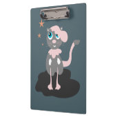 Pink Kitty Klemmbrett (Links)