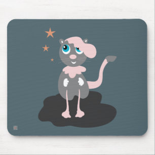Pink Kitty Mousepad