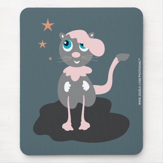 Pink Kitty Mousepad (Vorne)
