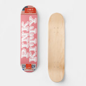 PINK KITTY Skateboard, 7¾ Zoll Deck Skateboard (Vorderseite)