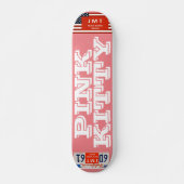 PINK KITTY Skateboard, 7¾ Zoll Deck Skateboard (Vorne)